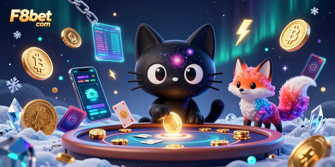 Experience thrilling gameplay at F8bet com with captivating cosmic casino elements and vibrant characters.