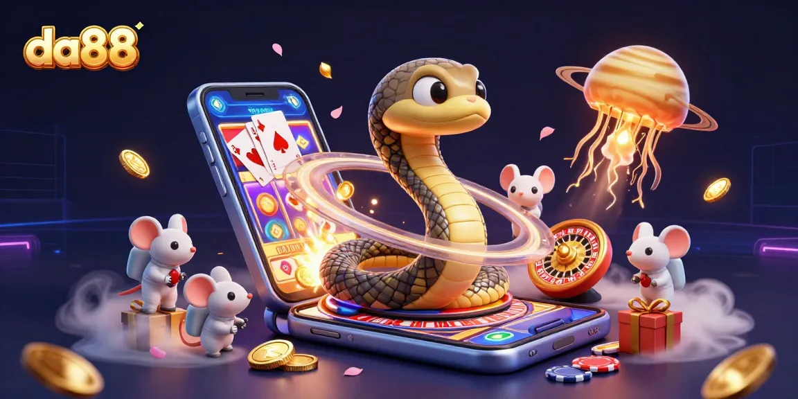 Players engage in exciting bets at da88's cosmic casino with unique gaming elements.
